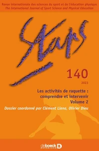 Les activités de raquette : comprendre et intervenir