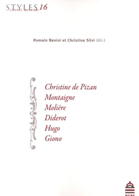 Christine de Pizan, Montaigne, Molière, Diderot, Hugo, Giono