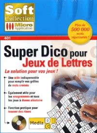 Super dico pour jeux de lettres. CD-ROM