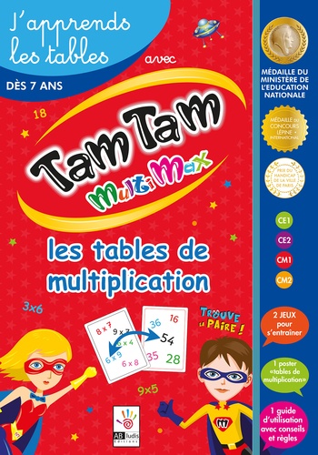 Tam Tam Multimax. J'apprends les tables de multiplication