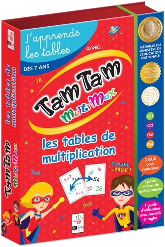 Tam Tam Multimax. J'apprends les tables de multiplication