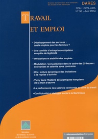  DARES - Travail et emploi N° 98, Avril 2004 : .
