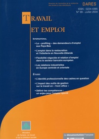 DARES - Travail et emploi N° 99 Juillet 2004 : .