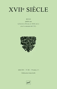 XVIIe Siècle 2018