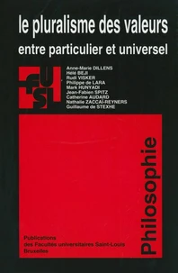 Le pluralisme des valeurs entre particulier et universel