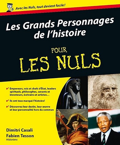 Les grands personnages de l'histoire pour les nuls