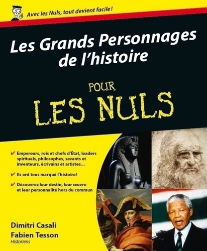 Les grands personnages de l'histoire pour les nuls