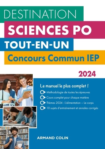 Concours commun IEP. Tout-en-un  Edition 2024