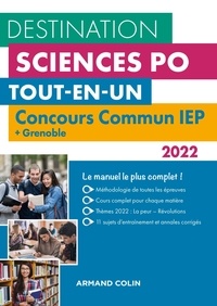 Dimitri Delarue et Sophie Gallix - Destination Sciences Po Tout-en-un - Concours commun IEP + Grenoble.