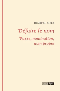 Défaire le nom
