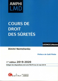Ebook texte document téléchargement gratuit Cours de droit des sûretés in French par Dimitri Nemtchenko PDF 9782297076876