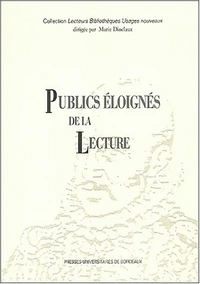 Publics Eloignes De La Lecture. Journee "Profession : Bibliothecaire" Du 18 Avril 1996