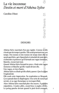 La vie inconnue Destin et mort d'Athéna Sylve