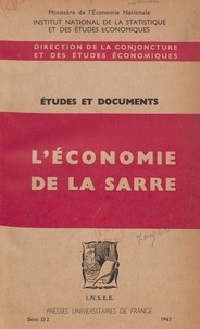  Direction de la conjoncture et et  Institut national de la statis - L'économie de la Sarre.