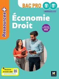 Economie Droit Bac Pro 1re Tle Ressources +