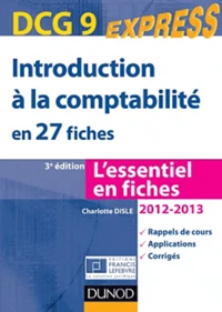 Introduction à la comptabilité DCG 9 en 27 fiches