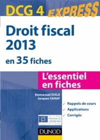 DCG 4 Droit fiscal en 35 fiches