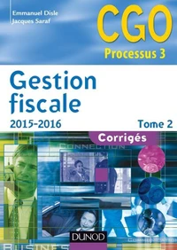 Gestion fiscale 2015-2016 - Tome 2 - 14e éd.