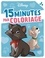 15 minutes par coloriage Bébés chiens et chats