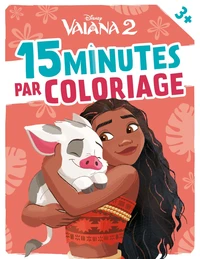 15 Minutes par coloriage Vaiana 2