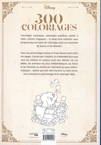 300 coloriages Disney : Disney: : Libri