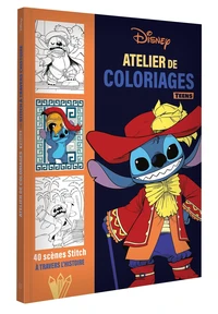 40 scènes Stitch à travers l'histoire