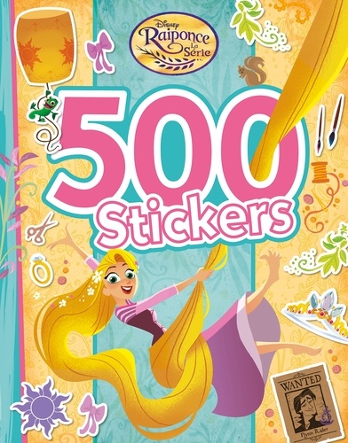  Disney - 500 stickers Raiponce la série.