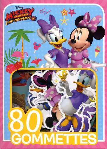  Disney - 80 gommettes Mickey et ses amis Top Départ !.