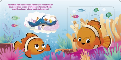 Nemo et la mer. 5 puzzles de 4 pièces