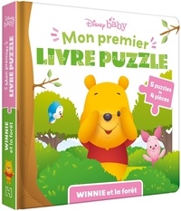  Disney Baby - Winnie et la forêt - 5 puzzles de 4 pièces.
