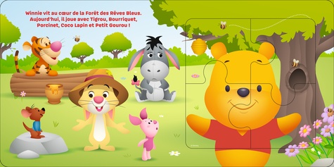 Winnie et la forêt. 5 puzzles de 4 pièces