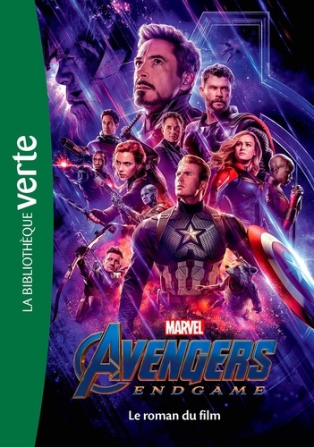  Disney - Bibliothèque Marvel Tome 22 : Avengers Endgame - Le roman du film.