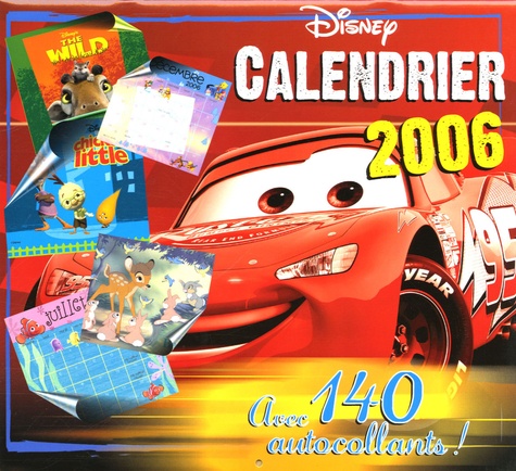  Disney - Calendrier Disney - Avec 140 autocollants !.