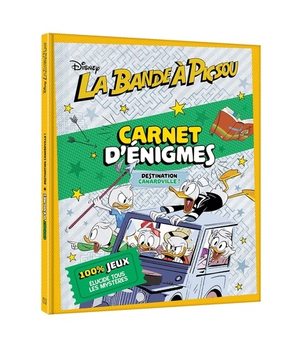  Disney - Carnet d'énigmes La bande à Picsou - Destination Canardville !.