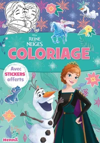 Coloriage La Reine des Neiges