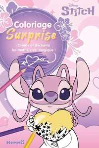 Coloriage surprise Disney Stitch (Angel)