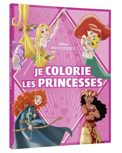 Coloriages géants - Je colorie les Princesses