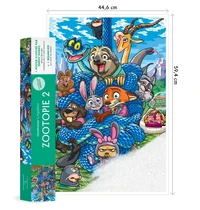 Coloriages mystères Zootopie 2
