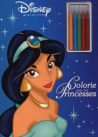  Disney - Colorie avec les Princesses - Jasmine.