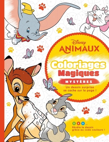 DISNEY - Coloriages Magiques Mystères - Les Grands classiques