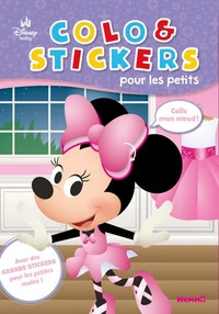 Disney Baby Colo & Stickers pour les petits (Minnie)