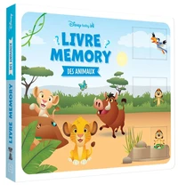 DISNEY BABY - Le livre memory des animaux