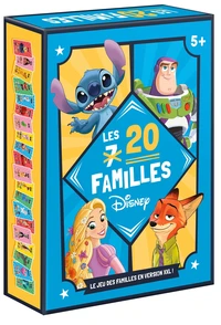 DISNEY - Coffret - Jeu de cartes des 20 familles Disney