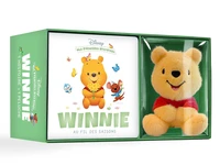 DISNEY - Coffret Mes Premières Histoires livre + peluche - Winnie au fil des saisons