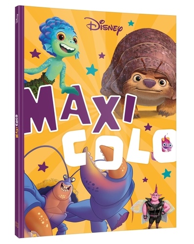  Disney - DISNEY PIXAR - Maxi Colo - Luca et les Créatures magiques.