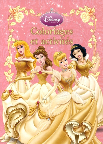  Disney - Disney princesse - Coloriages et activités.