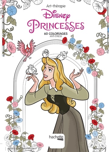  Disney - Disney Princesses - 60 coloriages anti-stress.