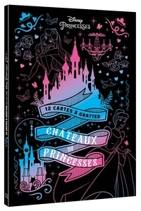 Livres téléchargements audio Disney princesses  - 12 cartes à gratter arc-en-ciel Châteaux de princesses CHM FB2