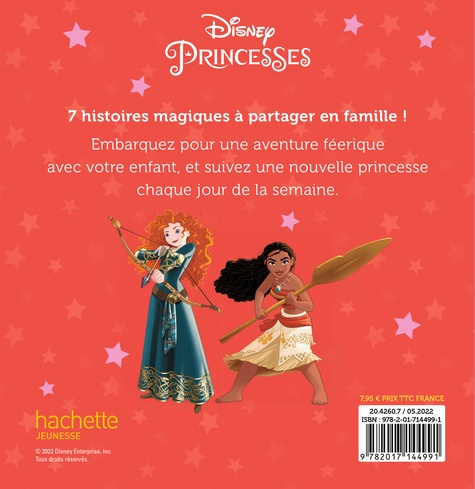Disney Princesses. 7 Histoires pour la semaine