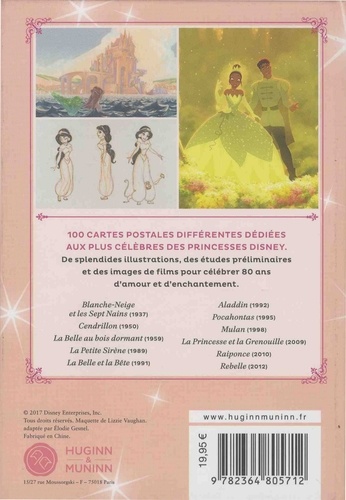 Disney Princesses. 100 cartes postales